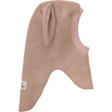 Huttelihut Rose Melange Balaclava Ears Wool