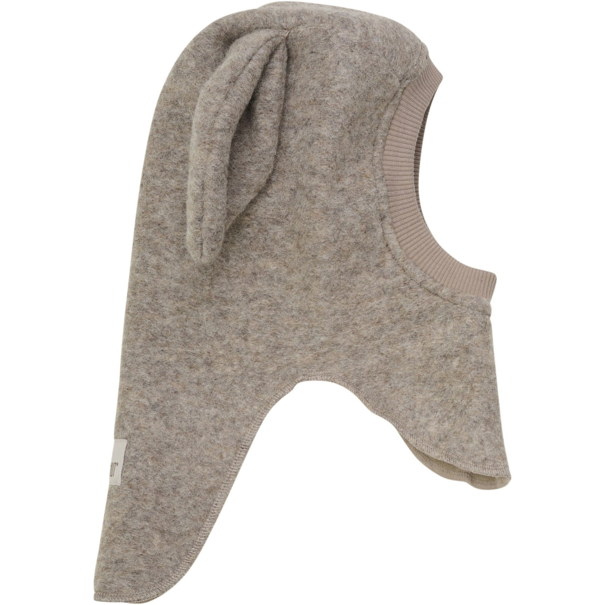 Huttelihut Camel Melange Balaclava Ears Wool