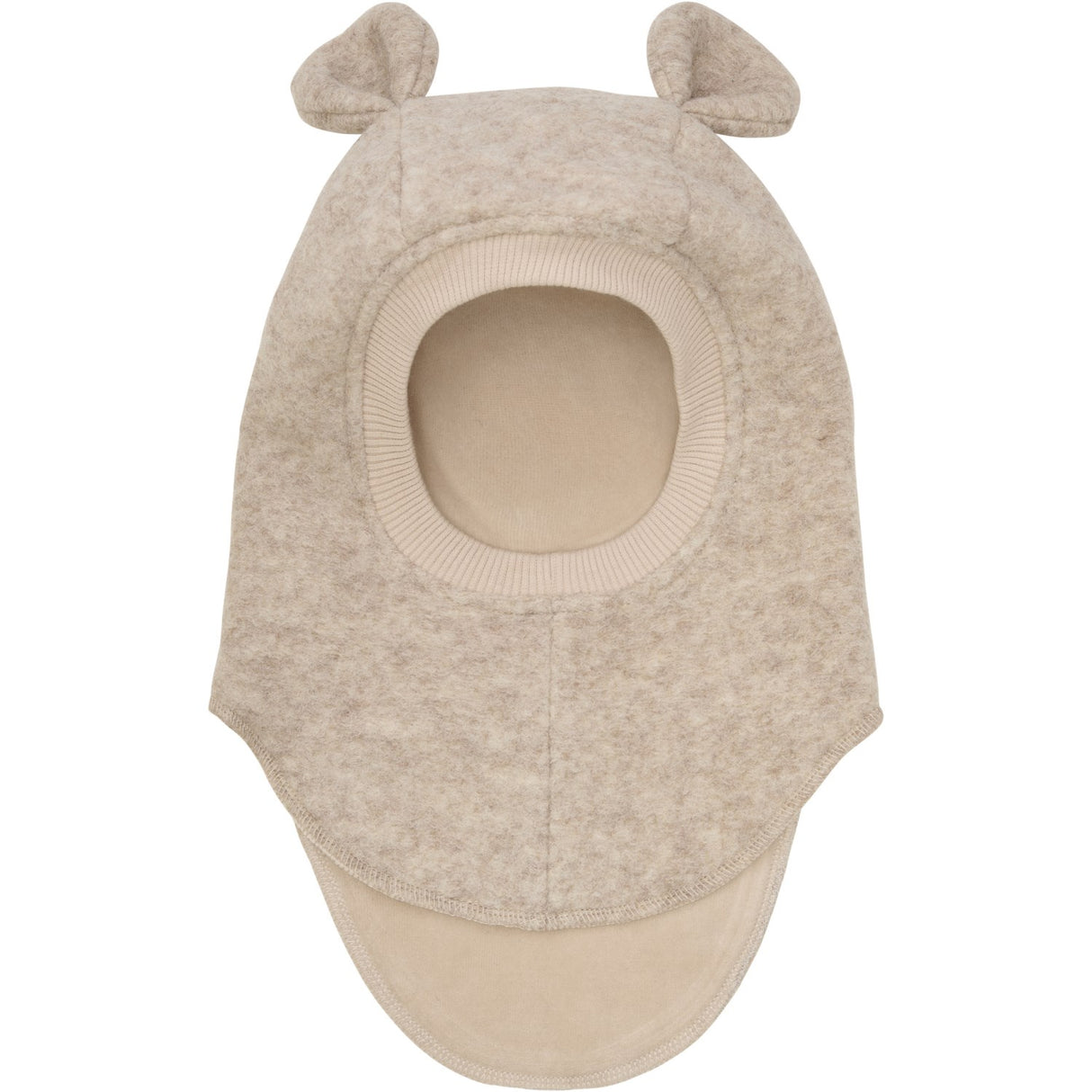Huttelihut Sand Melange Balaclava Ears Wool