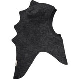 Huttelihut Dark Grey Melange Balaclava Triangles Wool