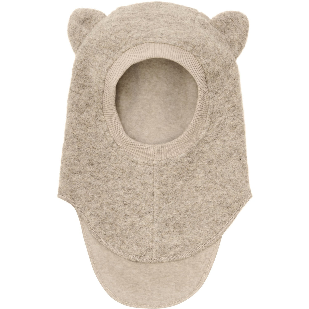 Huttelihut Sand Melange Balaclava Ears Wool
