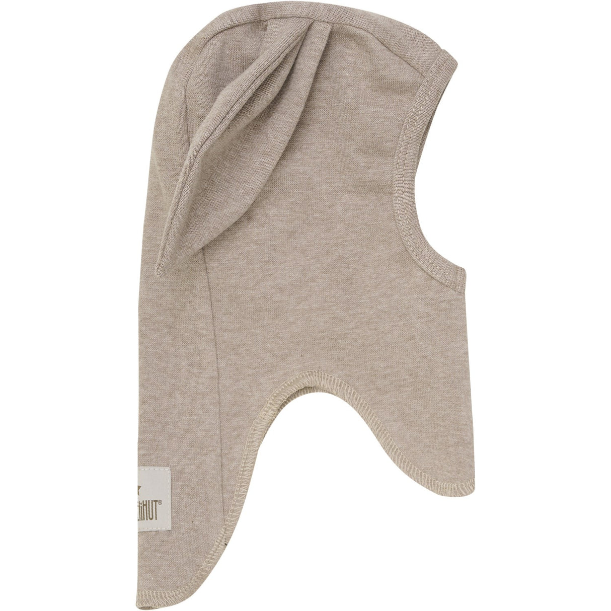 Huttelihut Savannah Melange Balaclava Ears Cotton Rib