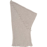 Huttelihut Camel Melange Balaclava Pixie Wool Knit