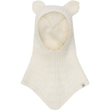 Huttelihut Off-White Balaclava Ears Wool Knit