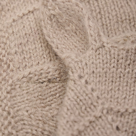 Huttelihut Mahogany Rose Bonnet Ears Alpaca Wool Knit