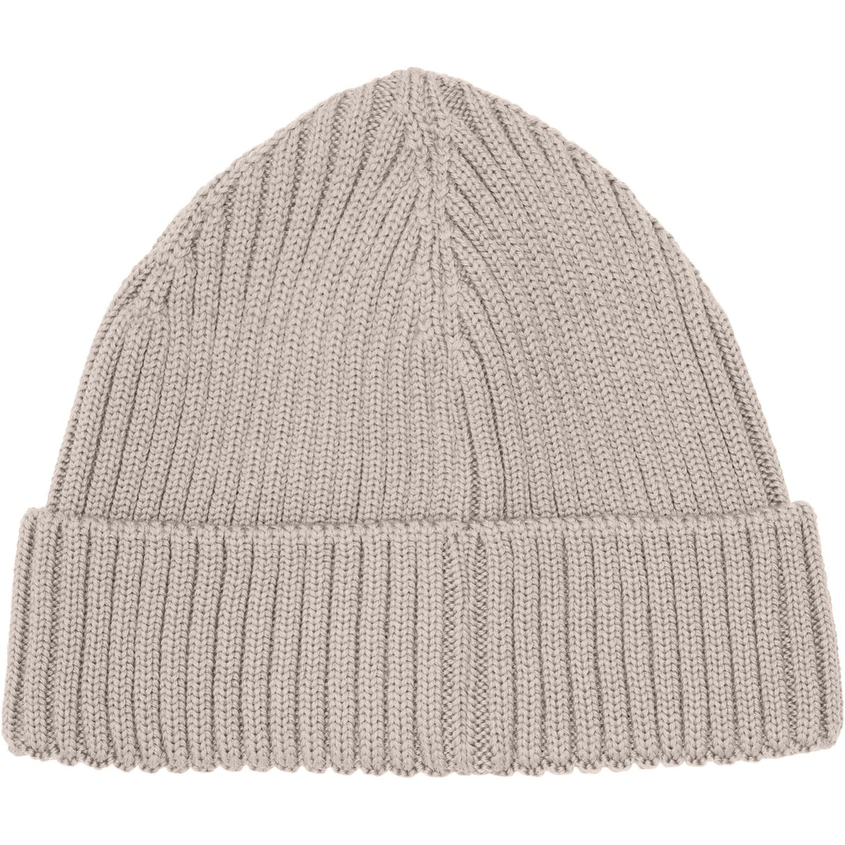 Huttelihut Camel Melange Beanie Wool Knit