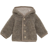 Huttelihut Camel Melange Jacket Pixie Wool Teddy W. Lin