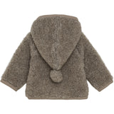 Huttelihut Camel Melange Jacket Pixie Wool Teddy W. Lin