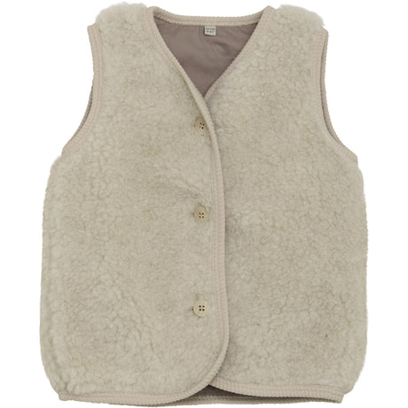 Huttelihut Cement Vest Wool Teddy W. Lining