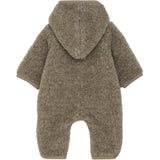 Huttelihut Camel Melange Pram Suit Wool Teddy W. Lin.