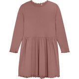 Huttelihut Burlwood Dress Ls Rib