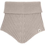 Huttelihut Camel Melange Neck Warmer Wool Knit