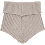 Huttelihut Camel Melange Neck Warmer Wool Knit