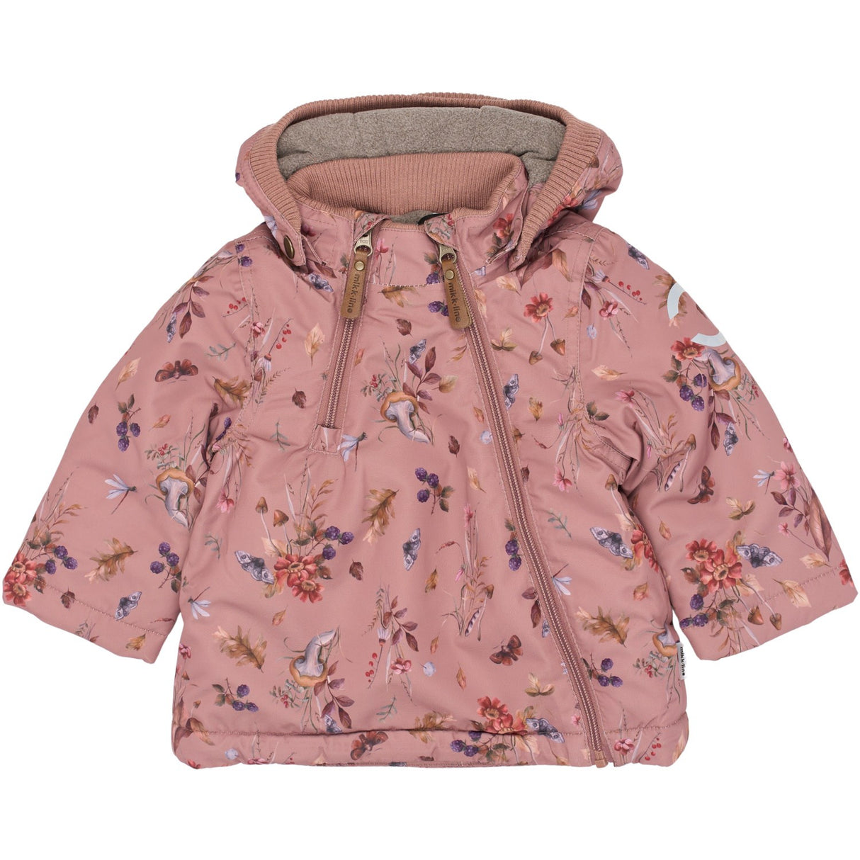 Mikk-Line Burlwood Polyester Baby Jacket AOP