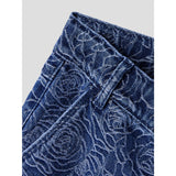 Name It Dark Blue Denim Nkfrose Wide Jeans 5005-Qj O