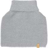 Huttelihut Medium Grey Melange Neckwarmer Wool Knit