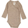 Müsli Balsam Melange Woolly Rib Wrap L/S Body