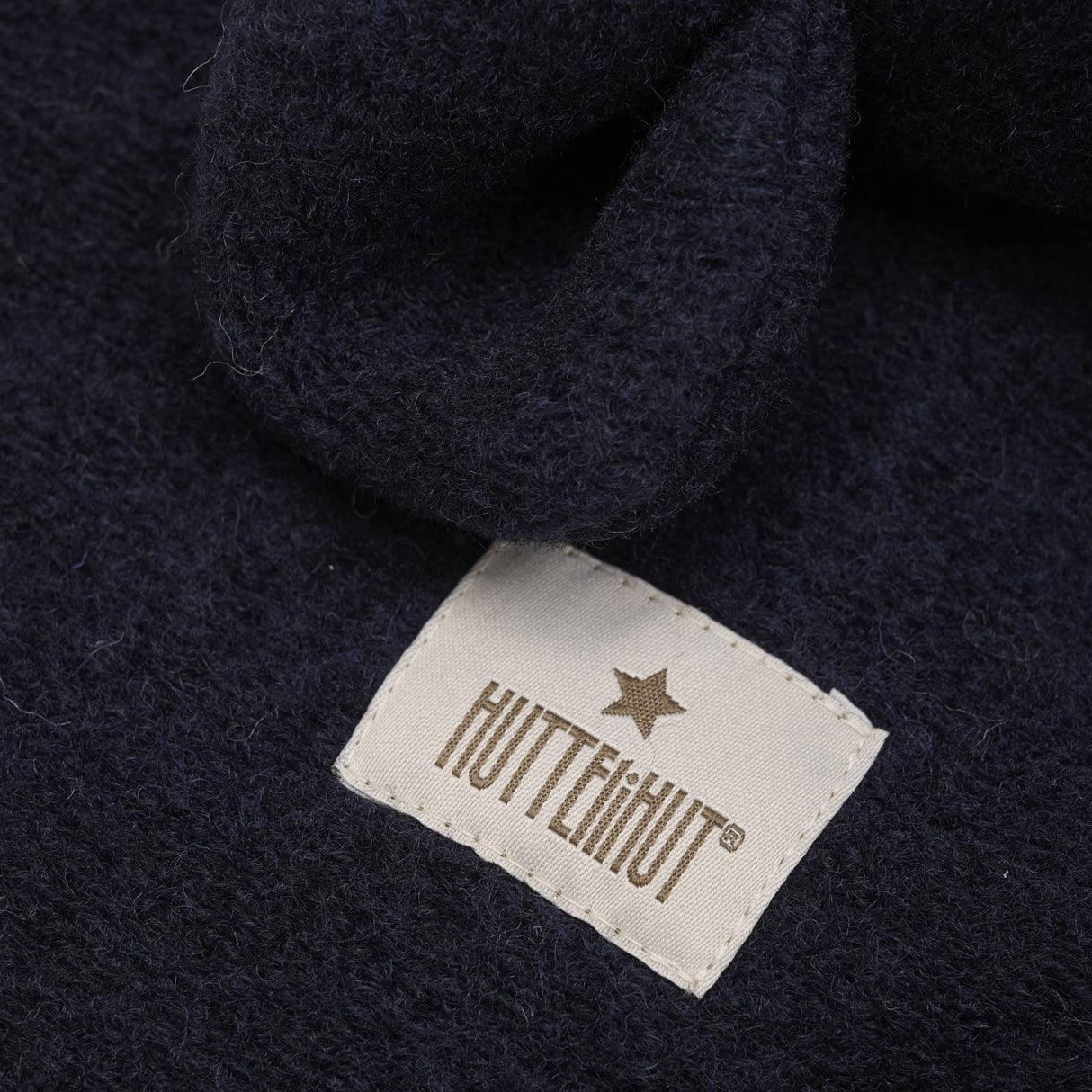 Huttelihut Dark Navy Balaclava Ears Wool