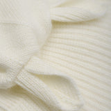 Huttelihut Off-White Balaclava Ears Wool Knit