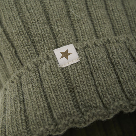 Huttelihut Beetle Hat Knit Alpaca Pompom