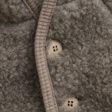 Huttelihut Camel Melange Jacket Pixie Wool Teddy W. Lin