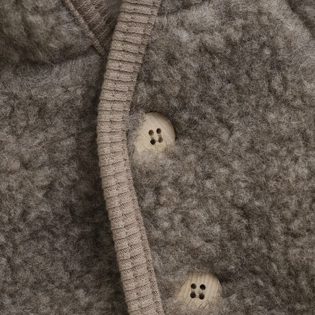 Huttelihut Camel Melange Jacket Pixie Wool Teddy W. Lin