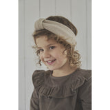 Huttelihut Sand Melange Headband Wool Knit