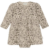 Minymo Smoke Gray Dress LS AOP Sweat