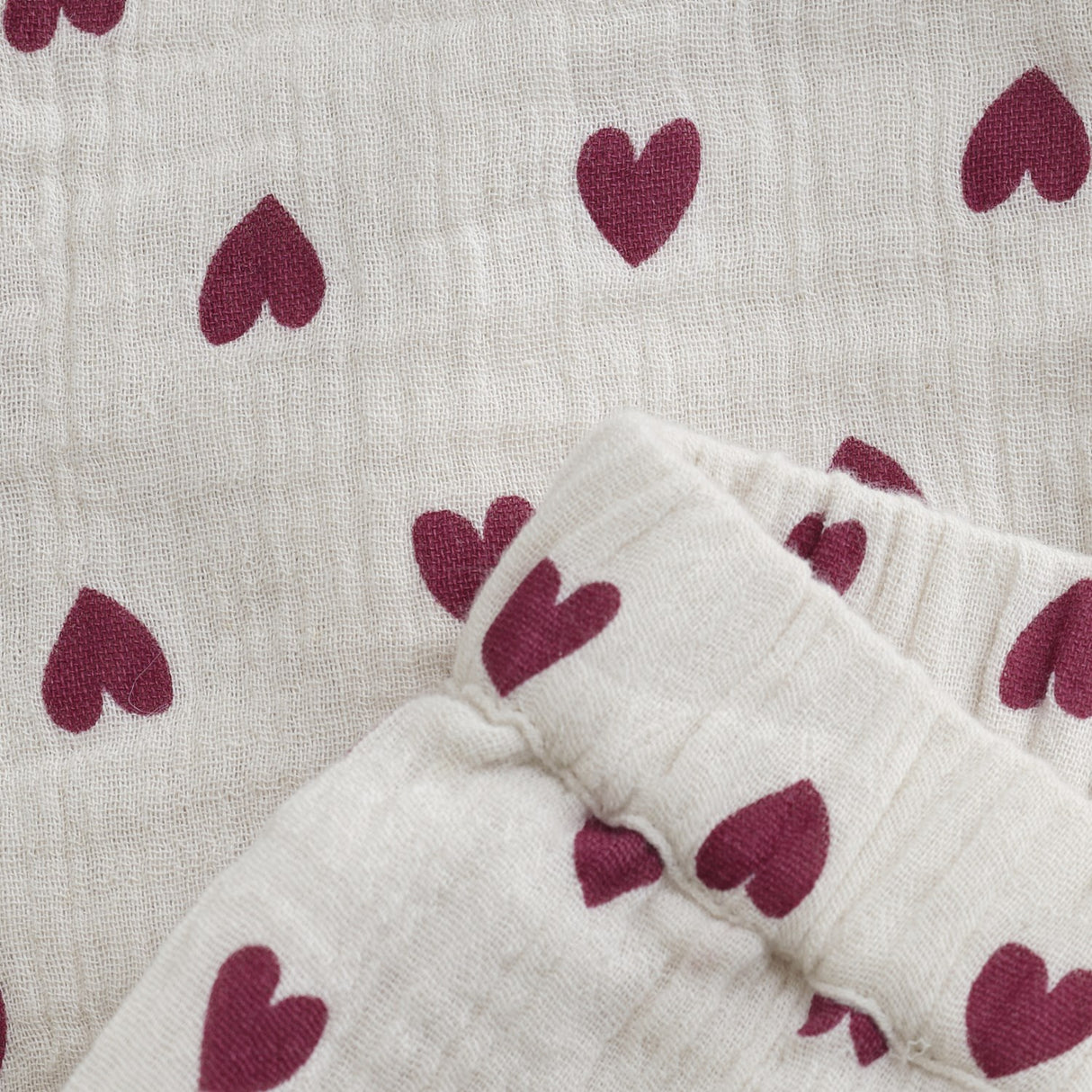 Minymo Eggnog Pants AOP