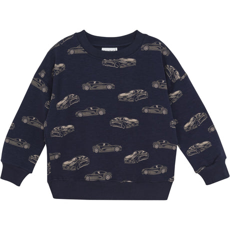 Minymo Parisian Night Sweat LS AOP
