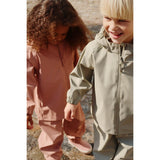 Konges Sløjd Cameo Brown Plainy Rain Set