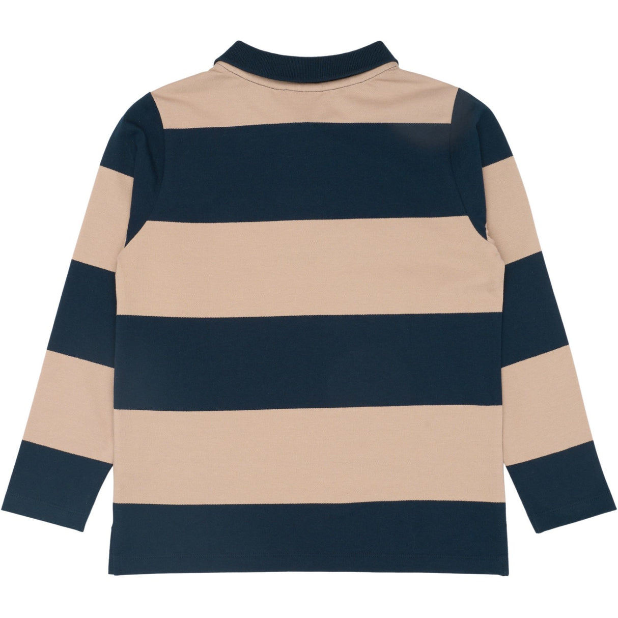 The New Navy Blazer Striped Rhett L_S Pique Polo