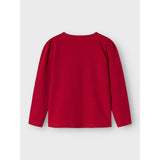 Name It Barbados Cherry Nmfsasa Paw Ls Top Cplg