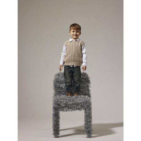 Name It Island Fossil Nmmroman Knit Slipover