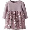 Name It Keepsake Lilac Nbfrosally Ls Dress