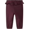 Name It Burgundy Nbfrowane Sweat Pants Bru