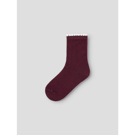 Name It Burgundy Nmfriva 3p Socks