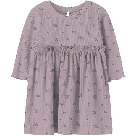 Name It Keepsake Lilac Nbfsoho Ls Dress
