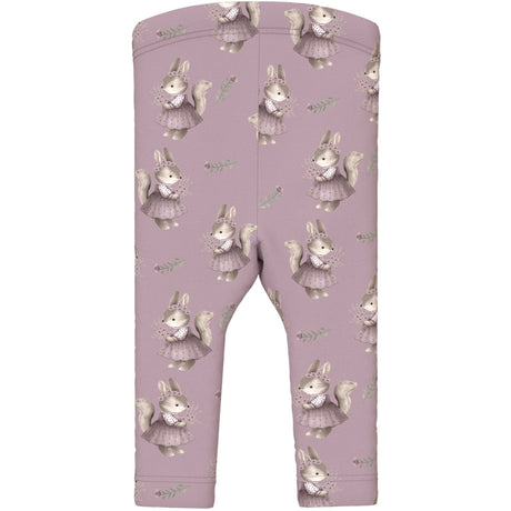 Name It Keepsake Lilac Nbfshelly Leggings