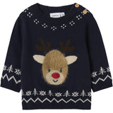 Name It Navy Blazer Nbmreome Ls Knit