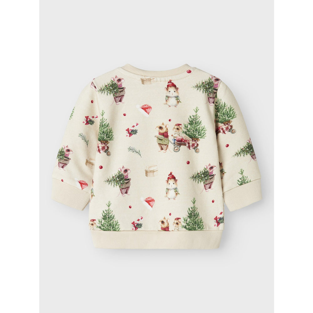 Name It Peyote Melange Nbnrenu Ls Sweat Bru