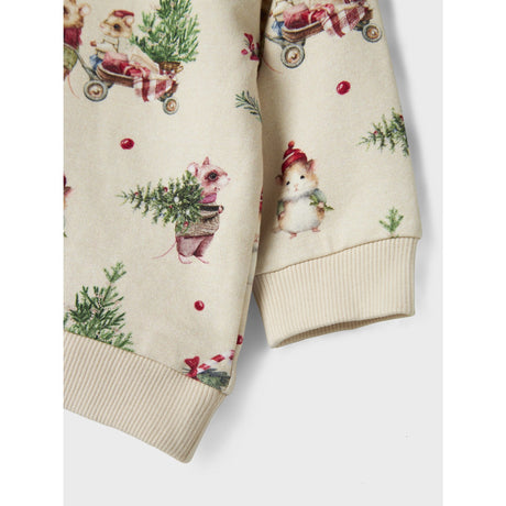 Name It Peyote Melange Nbnrenu Ls Sweat Bru