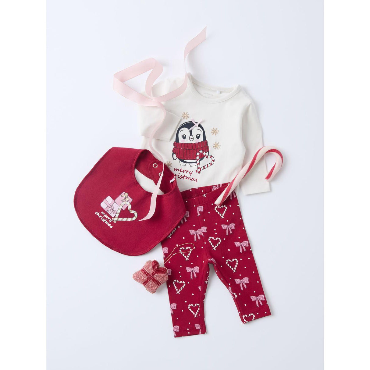 Name It Jester Red Nbfri Leggings