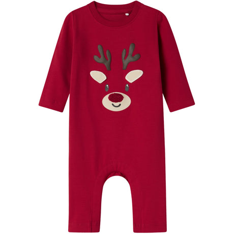 Name It Jester Red Nbnfro Ls Body Suit
