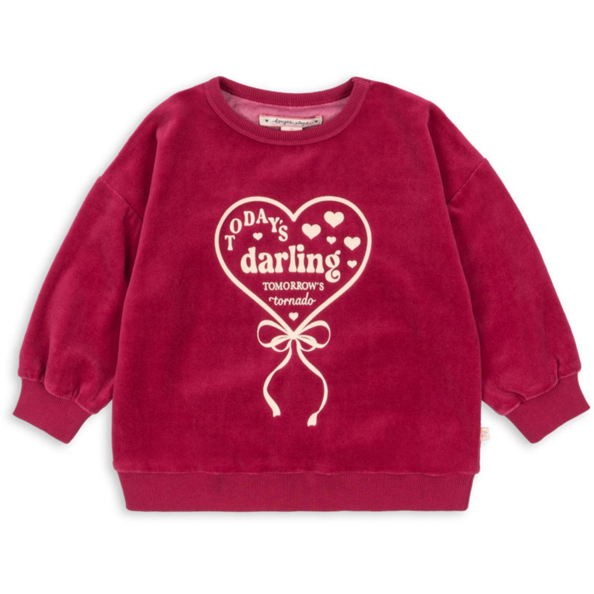 Konges Sløjd Sangria Velou Blouse GOTS