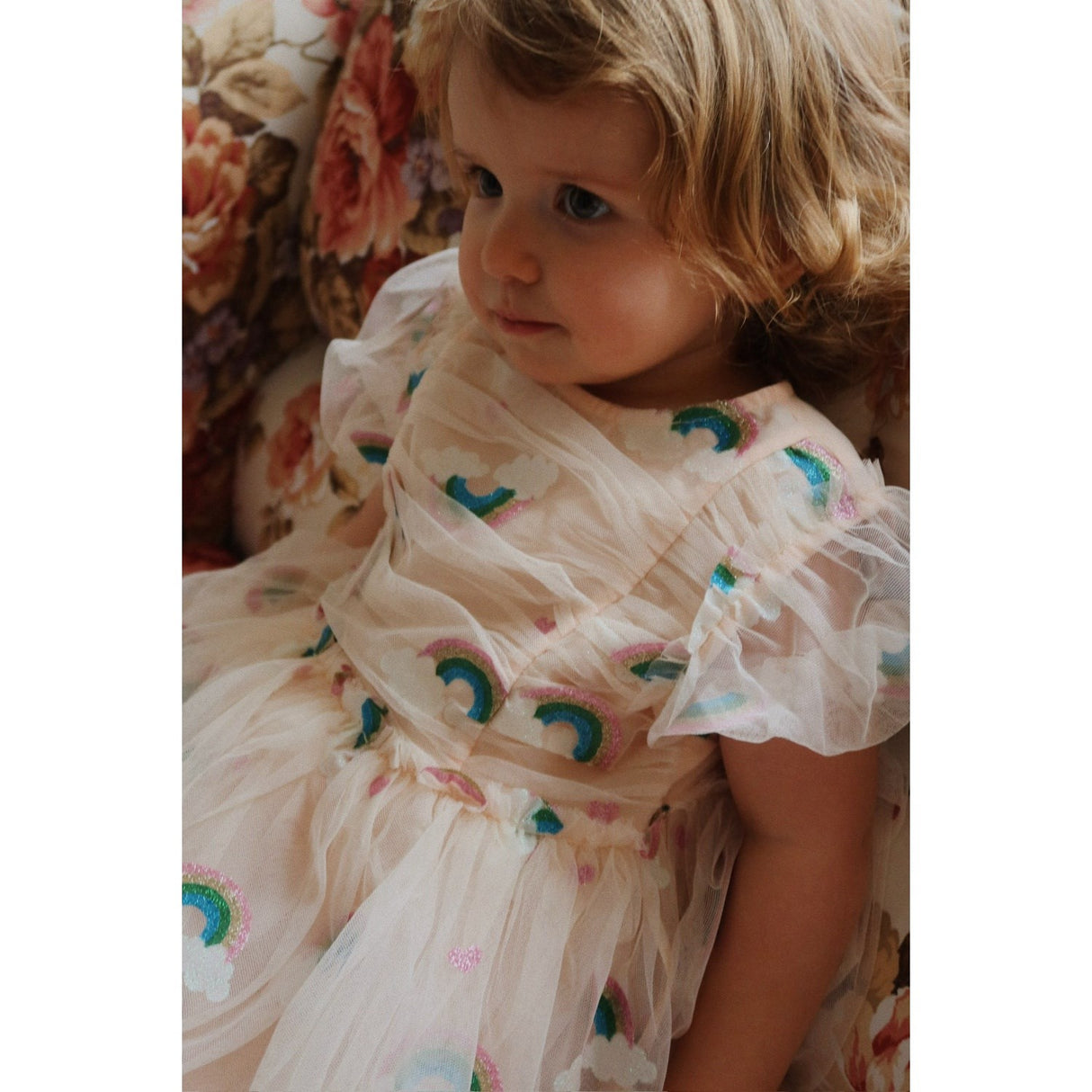 Konges Sløjd Rainbow Glitter Tullie Dress