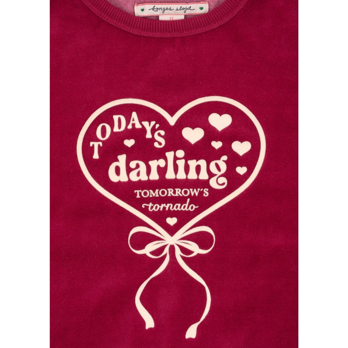 Konges Sløjd Sangria Velou Blouse GOTS