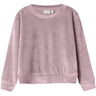 Name It Keepsake Lilac Nmfveloa Ls Velvet Short Top