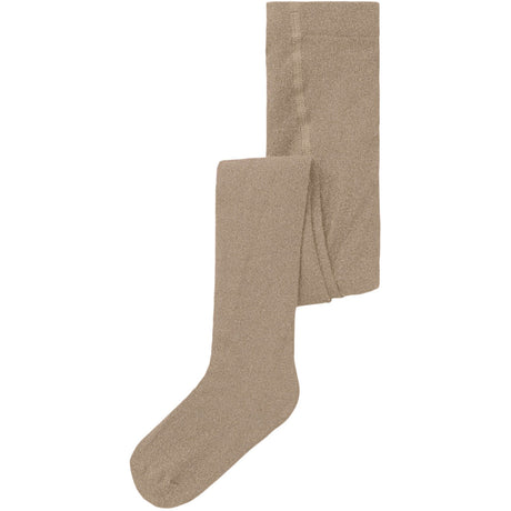 Name It Cement Lurex: Gold Nmfrosie Pantyhose