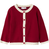 Name It Jester Red Nmfralbo Ls Knit Card